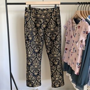 Urban Outfitters Gold Textured Pant